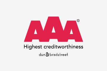 Tripple A - AAA. Balco has the Highest creditworthiness by Dun & Bradstreet. Das global tätige Unternehmen Dun & Bradstreet führt jedes Jahre eine Beurteilung der Kreditwürdigkeit schwedischer Unternehmen durch. In den letzten zehn Jahren haben wir die höchste Note erhalten – AAA.