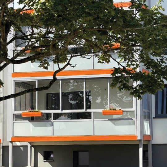 Erfolgreich abgeschlossenes Balkonprojekt in Parchim - Balco GmbH. Parchim Ziegendorfer Chaussee 42.